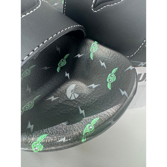 New Disney Star Wars The Mandalorian Baby Yoda Adult Slide Sandals - Picture 5 of 8